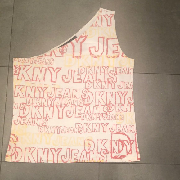 Dkny Tops - DKNY Jeans One Shoulder Tank Top